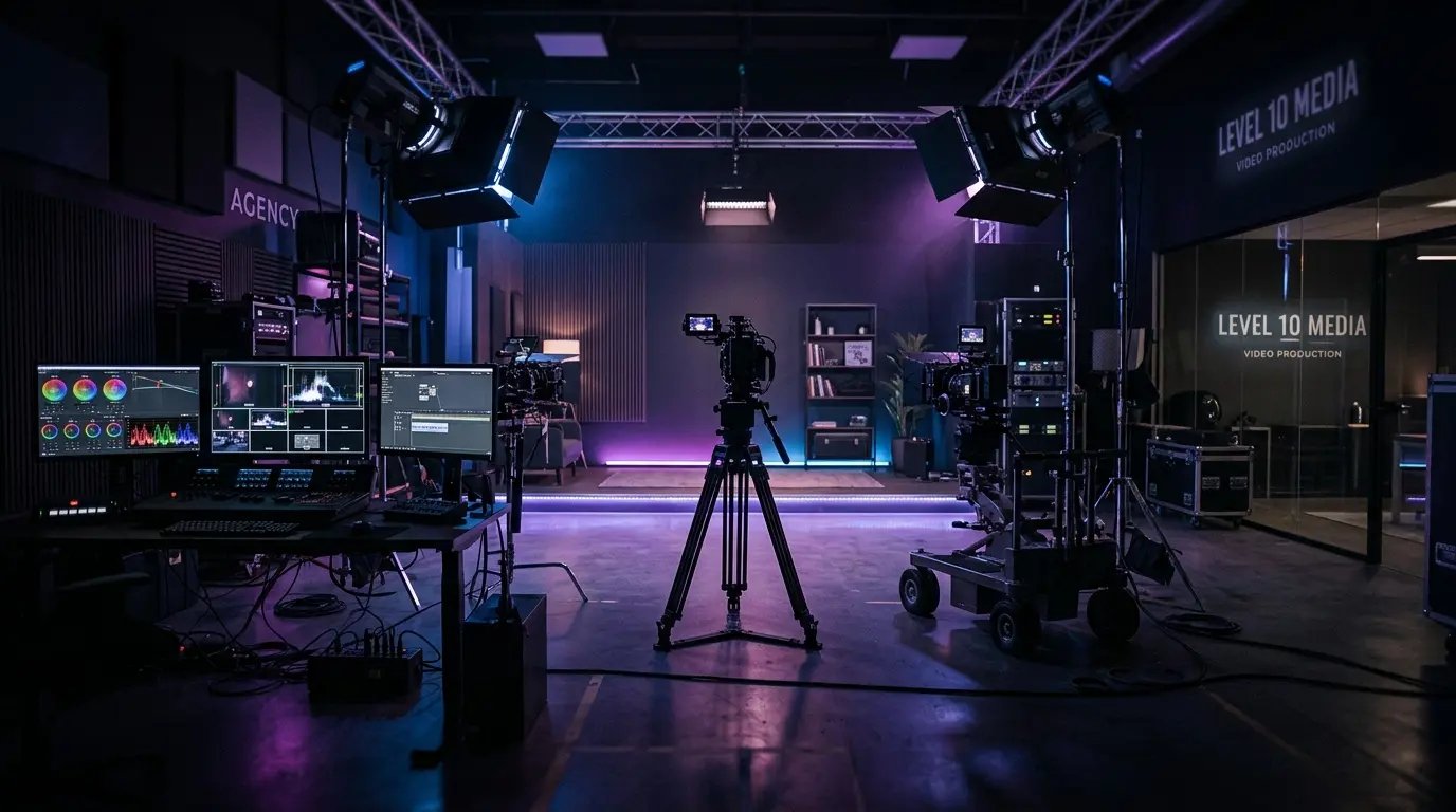 Production studio background